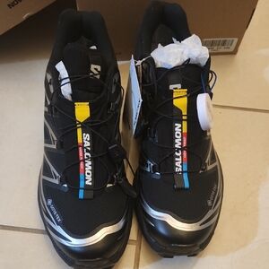 Men Size 8.5 Salomon Xt Gortex Black Silver